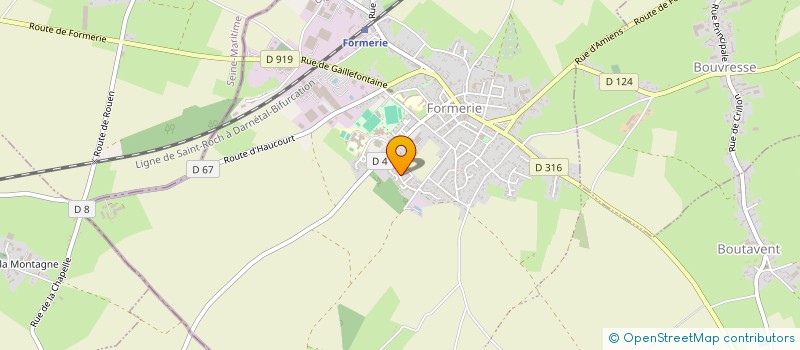 localisation de l'entreprise MADAME LEA CARLE  FORMERIE