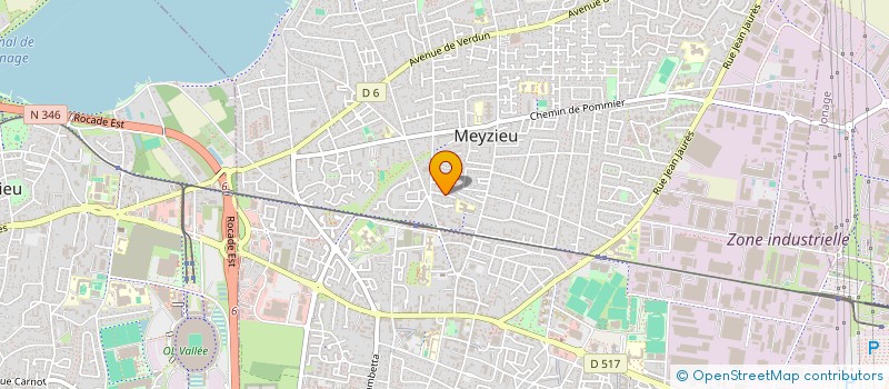 localisation de l'entreprise MADAME LEA CARLESIMO à MEYZIEU