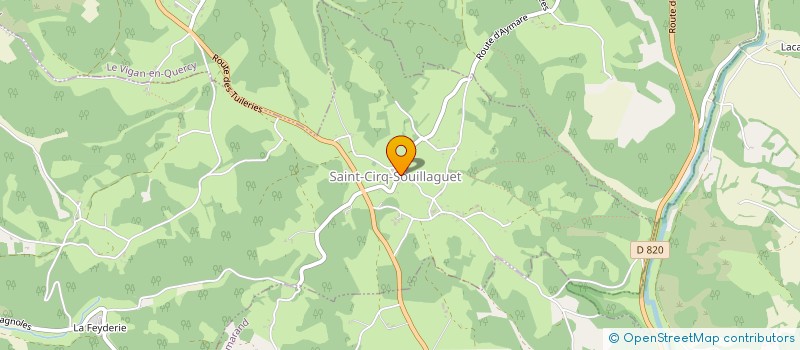 localisation de l'entreprise MADAME LEA CARNEADO  SAINT-CIRQ-SOUILLAGUET