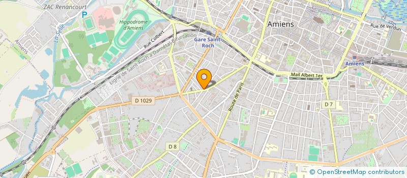 localisation de l'entreprise MADAME LEA CARON à AMIENS