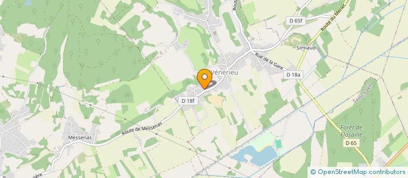 localisation de l'entreprise MADAME LEA CARPENTIER  VENERIEU