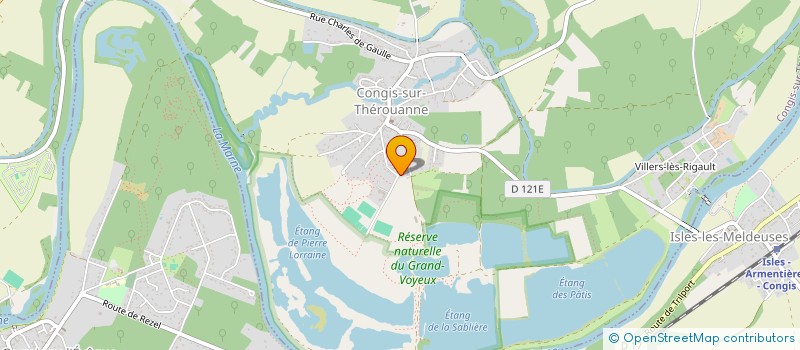 localisation de l'entreprise MADAME LEA CARREIN à CONGIS-SUR-THEROUANNE