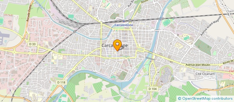 localisation de l'entreprise MADAME LEA CASIER  CARCASSONNE