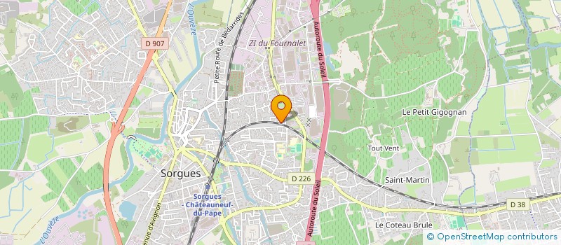 localisation de l'entreprise MADAME LEA CASTILLO  SORGUES