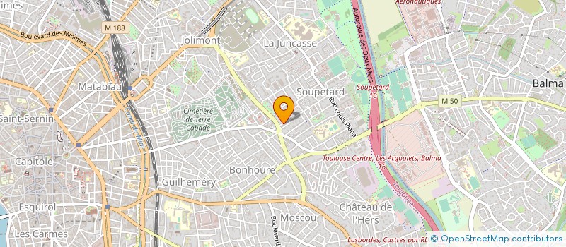 localisation de l'entreprise MADAME LEA CATTON à TOULOUSE