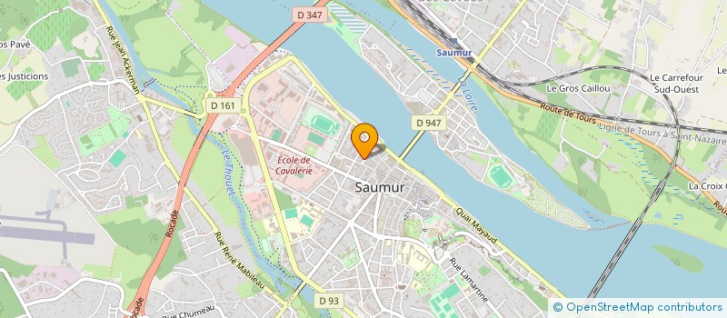 localisation de l'entreprise MADAME LEA CHABIRON-MAITREAU  SAUMUR