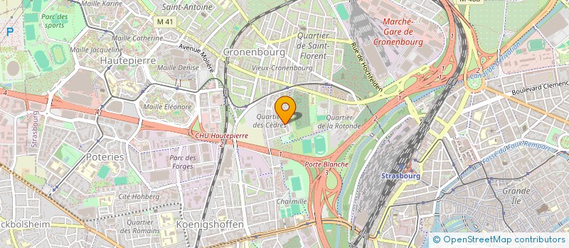 localisation de l'entreprise MADAME LEA CHALGHOUMI à STRASBOURG
