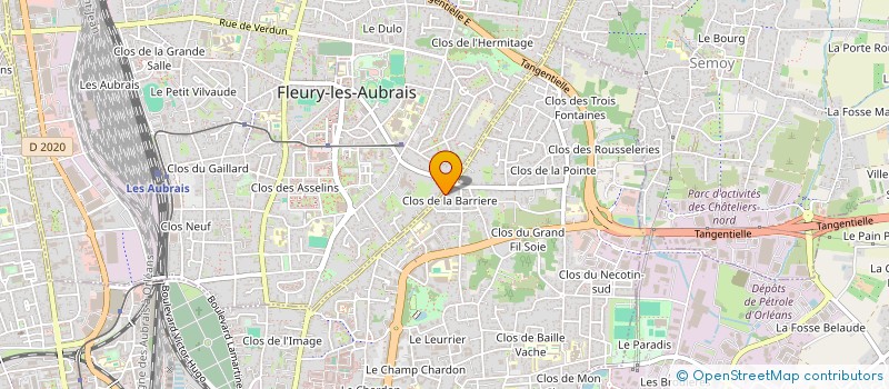localisation de l'entreprise MADAME LEA CHAMPAVERT à ORLEANS