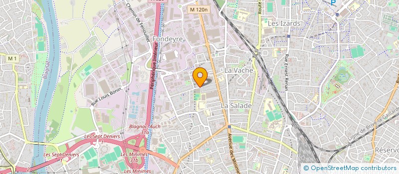 localisation de l'entreprise MADAME LEA CHAPELLIER à TOULOUSE