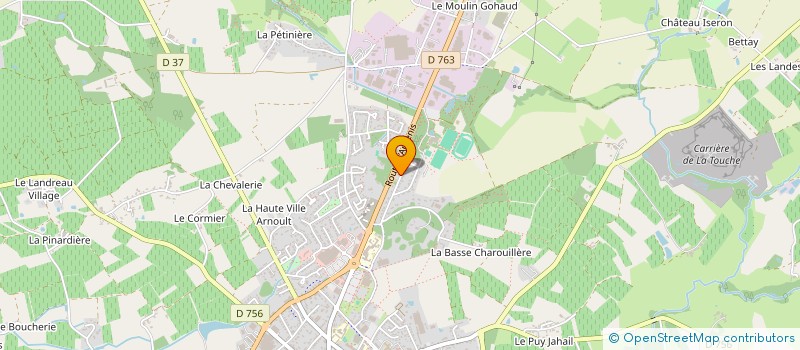 localisation de l'entreprise MADAME LEA CHAPLAIS à VALLET