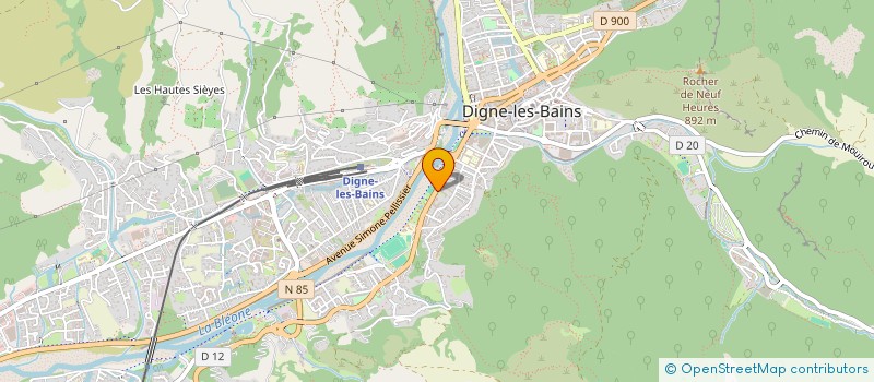 localisation de l'entreprise MADAME LEA CHARBONNIER à DIGNE-LES-BAINS