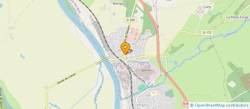 localisation de l'entreprise MADAME LEA CHARLES  IMPHY