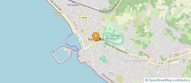 localisation de l'entreprise MADAME LEA CHARLES ACHILLE  PORNICHET