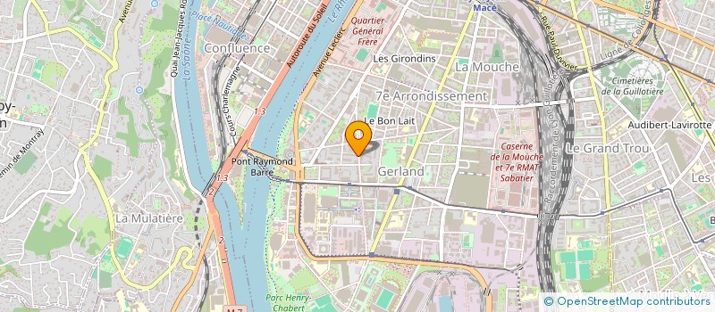 localisation de l'entreprise MADAME LEA CHARNAY  LYON