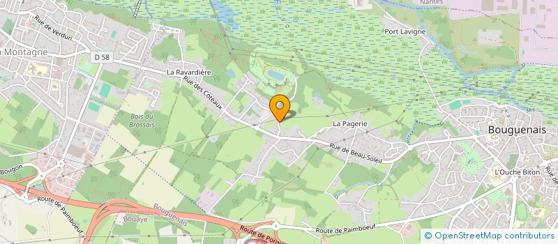 localisation de l'entreprise MADAME LEA CHARRIER à BOUGUENAIS