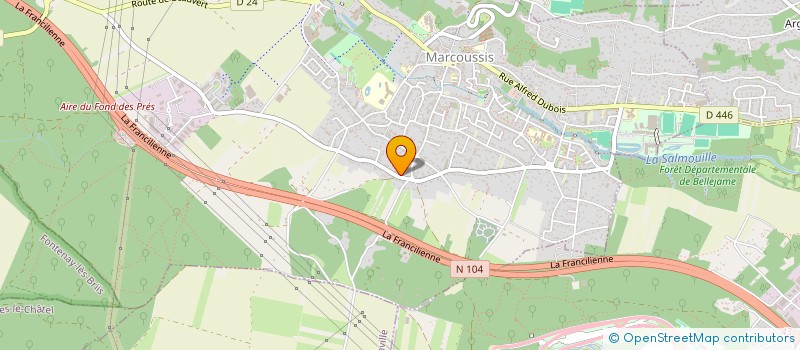 localisation de l'entreprise MADAME LEA CHARTIER  LIMOURS