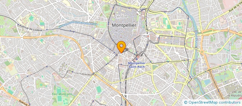 localisation de l'entreprise MADAME LEA CHASSARY à MONTPELLIER