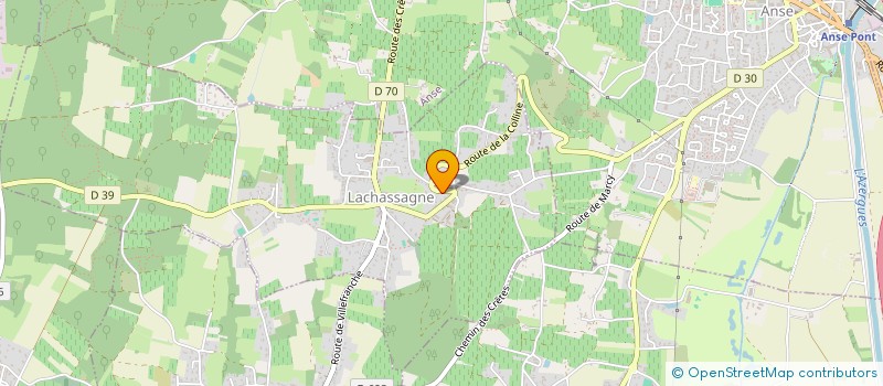 localisation de l'entreprise MADAME LEA CHATELARD  VAL D'OINGT