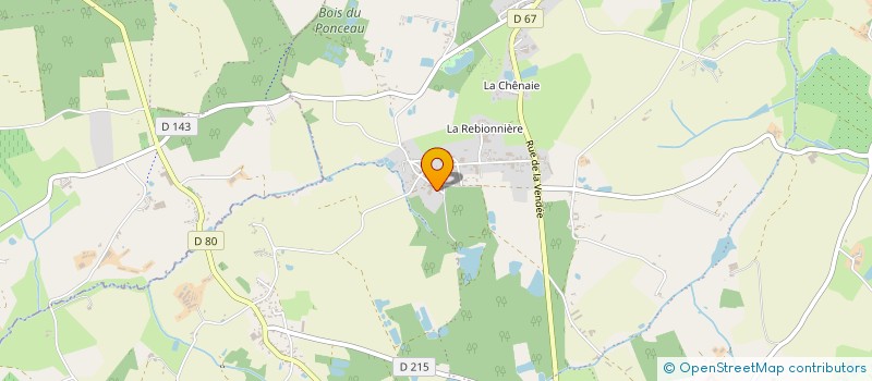 localisation de l'entreprise MADAME LEA CHEVALIER à MONTREVAULT-SUR-EVRE