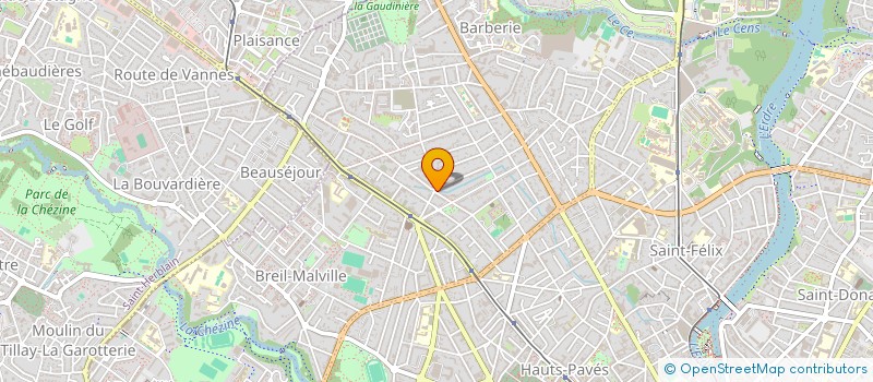 localisation de l'entreprise MADAME LEA CHEVREL  NANTES