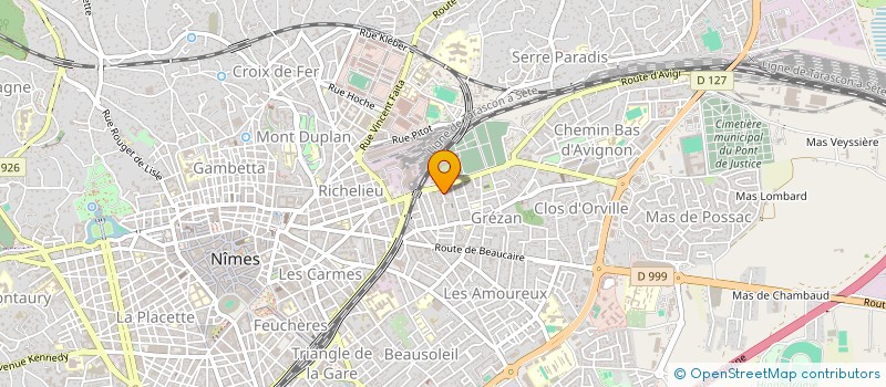 localisation de l'entreprise MADAME LEA CHOUIPE  NIMES