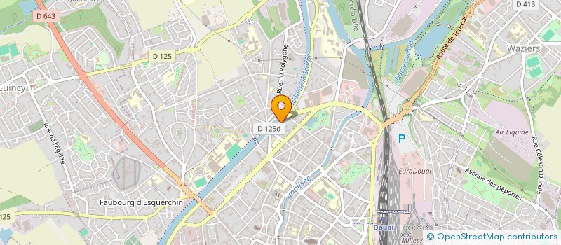 localisation de l'entreprise MADAME LEA CHRETIEN  PECQUENCOURT