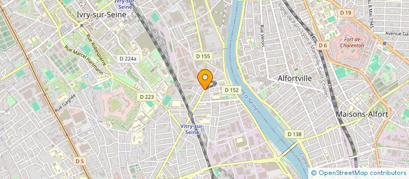 localisation de l'entreprise MADAME LEA CLECH à VITRY-SUR-SEINE