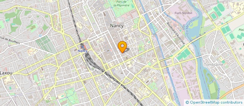 localisation de l'entreprise MADAME LEA CLEMENT  NANCY