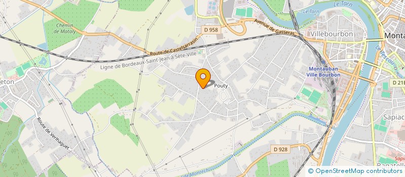 localisation de l'entreprise MADAME LEA CLERMONT à MONTAUBAN