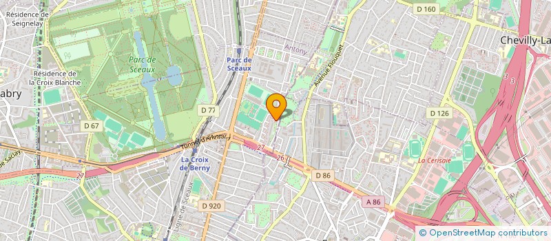 localisation de l'entreprise MADAME LEA COCHARD à ANTONY