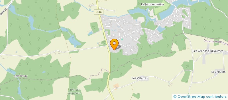 localisation de l'entreprise MADAME LEA COGNAULT à COURTENAY