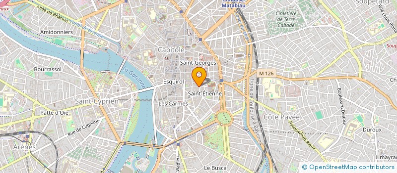 localisation de l'entreprise MADAME LEA COHEN  TOULOUSE