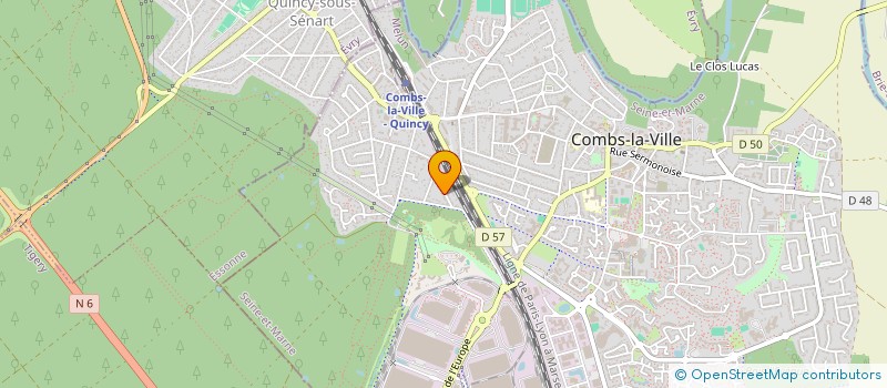 localisation de l'entreprise MADAME LEA COHEN  COMBS-LA-VILLE