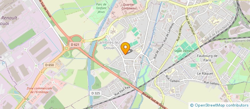 localisation de l'entreprise MADAME LEA COLLADO  LAMBRES-LEZ-DOUAI