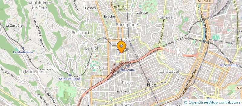 localisation de l'entreprise MADAME LEA COLLIN à NICE