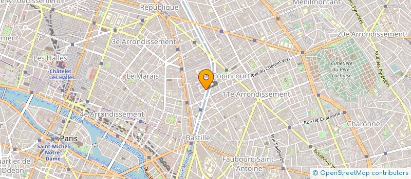 localisation de l'entreprise MADAME LEA COLLIN  PARIS