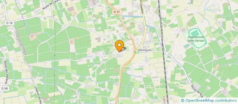 localisation de l'entreprise MADAME LEA COLLOT à L'ISLE-SUR-LA-SORGUE