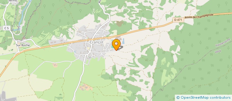 localisation de l'entreprise MADAME LEA COMPAGNON  HAUTEROCHE