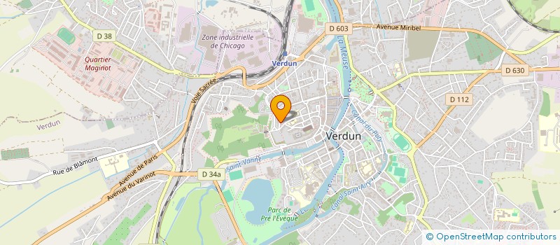 localisation de l'entreprise MADAME LEA CONTEAU à VERDUN