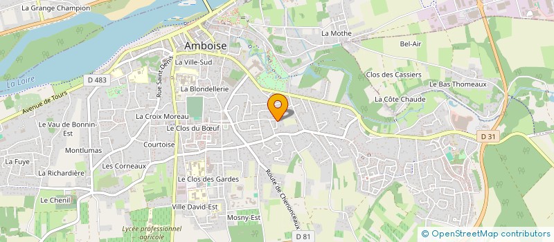 localisation de l'entreprise MADAME LEA CORBRAT  AMBOISE