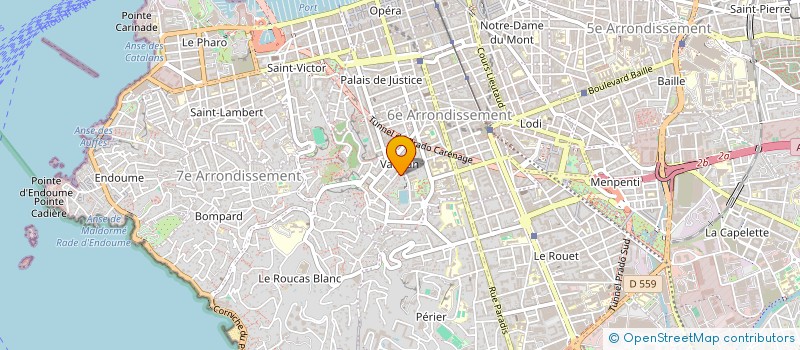 localisation de l'entreprise MADAME LEA COTTAIS à MARSEILLE