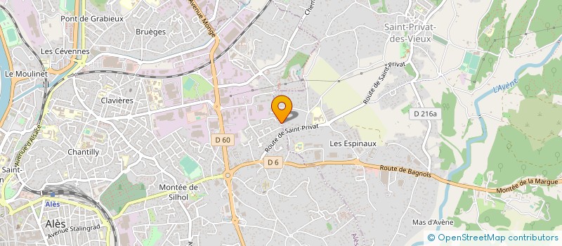 localisation de l'entreprise MADAME LEA COULET  SAINT-PRIVAT-DES-VIEUX