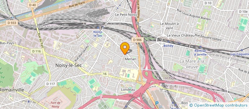 localisation de l'entreprise MADAME LEA COUSIN  NOISY-LE-SEC