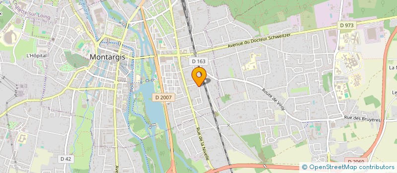 localisation de l'entreprise MADAME LEA COUTE  MONTARGIS