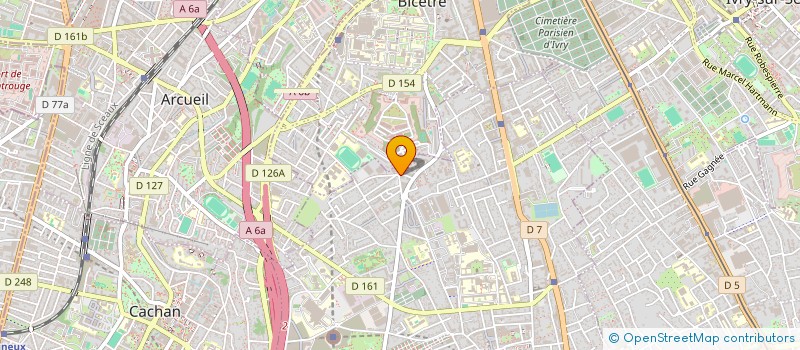 localisation de l'entreprise MADAME LEA CULOMA  VILLEJUIF