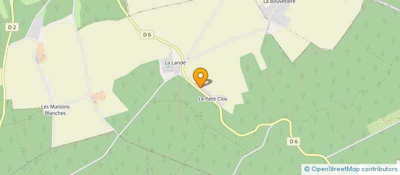 localisation de l'entreprise MADAME LEA DA COSTA  LYONS-LA-FORET