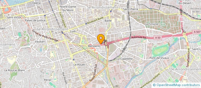 localisation de l'entreprise MADAME LEA DAGHER  MARSEILLE