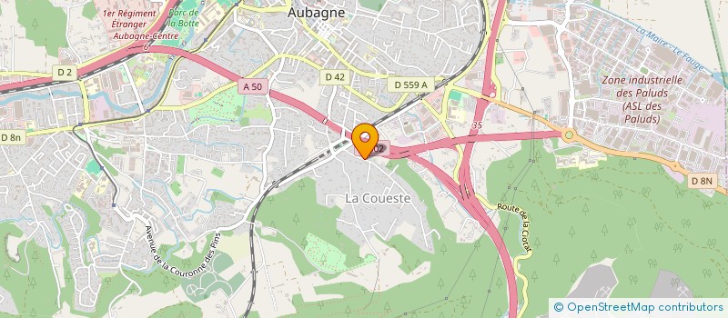 localisation de l'entreprise MADAME LEA DALMASSO à AUBAGNE