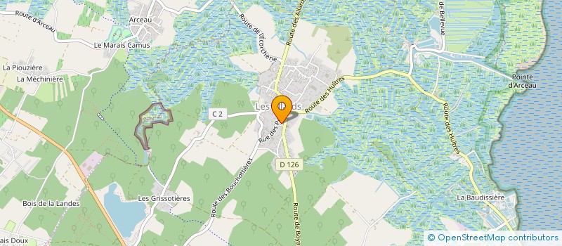 localisation de l'entreprise MADAME LEA DANNEVILLE  DOLUS-D'OLERON