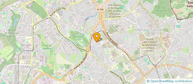 localisation de l'entreprise MADAME LEA DANTIN à MONTPELLIER